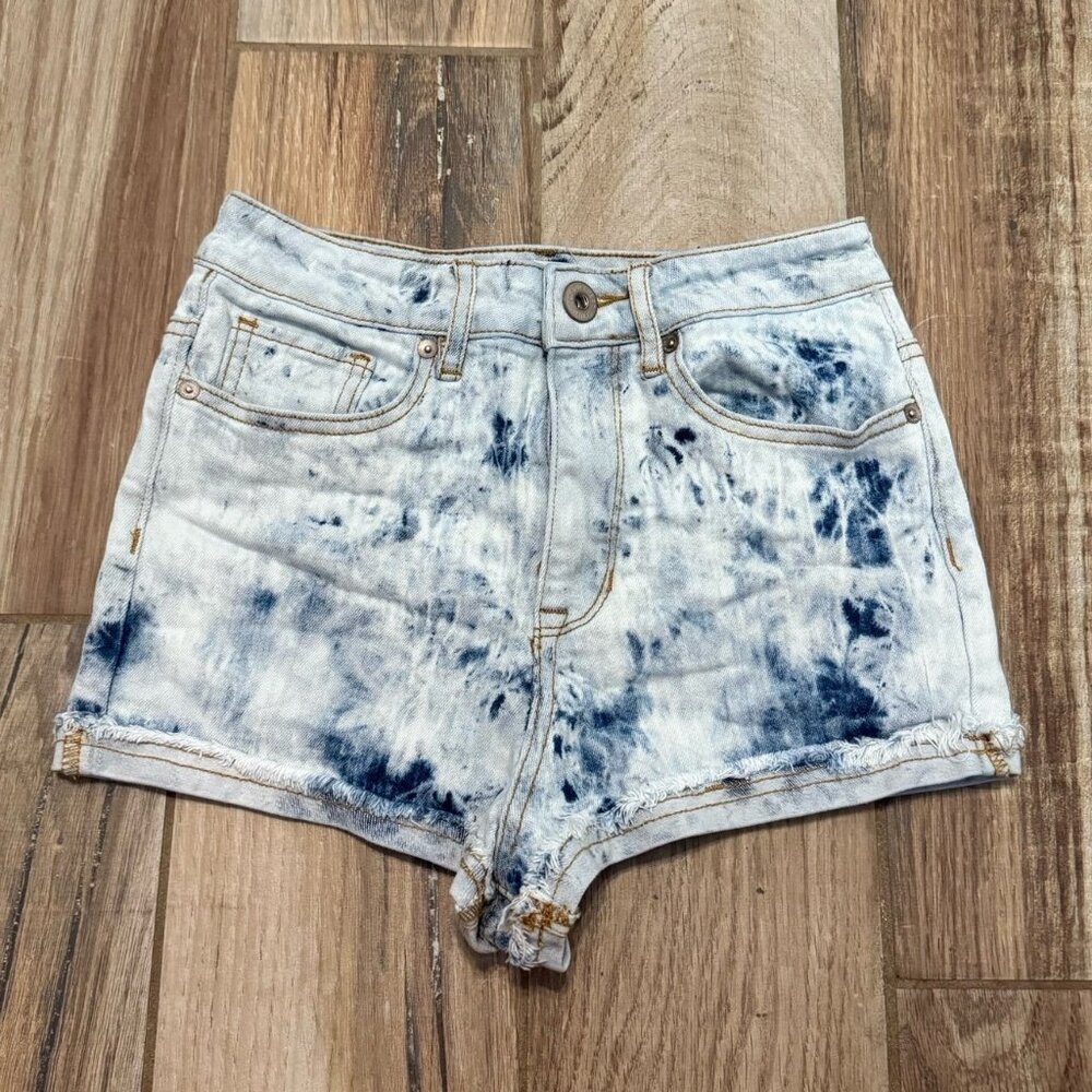 Bullhead Denim Co. Super High Rise Shorty Shorts